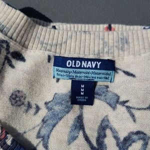 Old Navy Sweaters - Old Navy Maternity Lightweight Floral Sweater Old Navy Sweaters - Old Navy Maternity Lightweight Floral Sweater